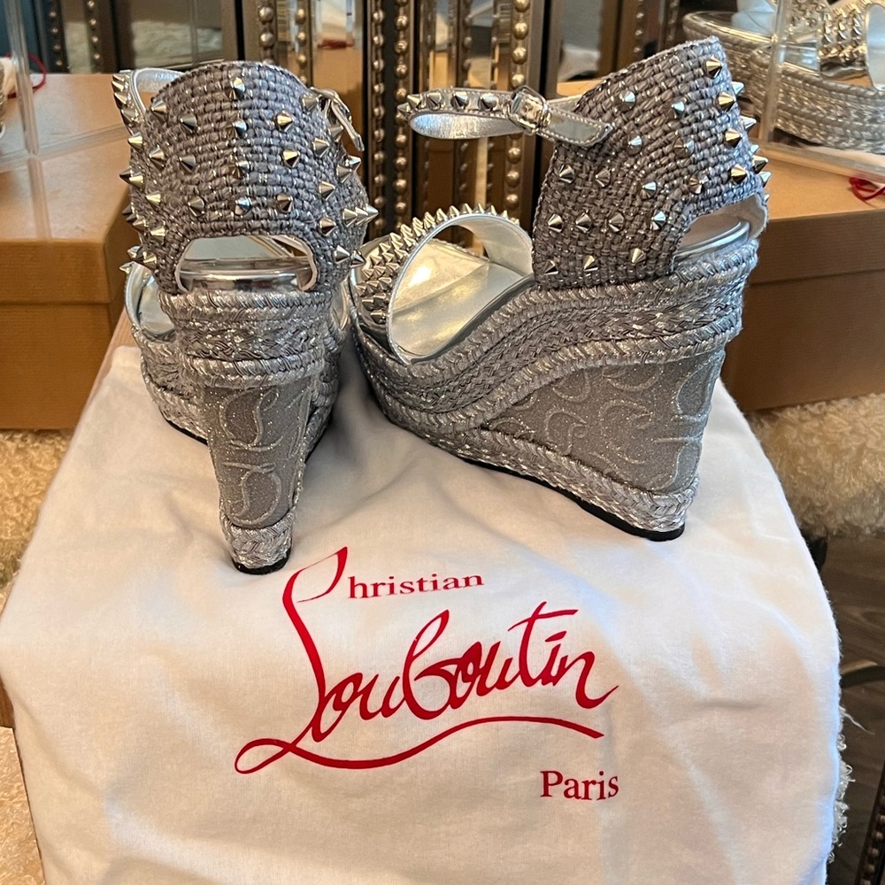 Brand, new, Christian, Louboutin platforms - Picture 4 of 7